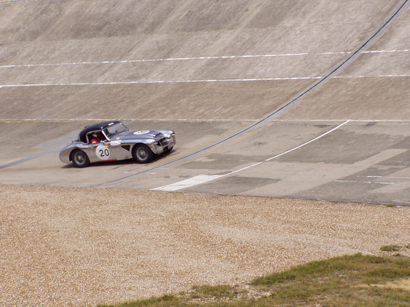 Austin Healey sur l'anneau