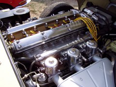 Jaguar Type E moteur