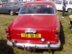Volvo 123 GT arrière