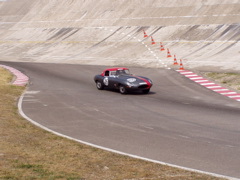 Jaguar Type E sur l'anneau